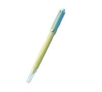 Pluma estilográfica con agarre triangular y color colorido, ideal para escritura a mano en el aula, pluma estilográfica borrable térmica con tintas borrables térmicas