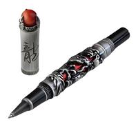 Pluma estilográfica de lujo con temática de dragón, bolígrafo de estilo chino vintage para uso profesional, bolígrafo de firma comercial, regalo para coleccionistas