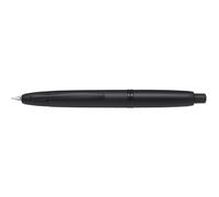 Pluma Estilográfica PILOT FK-1800 Retráctil, Punta Media Negro Mate