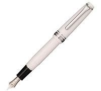 Pluma Estilográfica Sailor Professional Gear Slim Silver, Blanco, Rodio