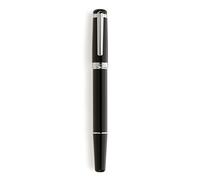 Pluma estilográfica unisex Spalding & Bros Ag Boston negra