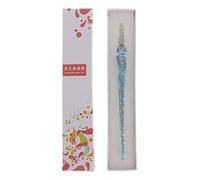 Pluma estilográfica vintage hecha a mano de cristal, herramienta de escritura, oficina, escuela, kits de caligrafía para principiantes