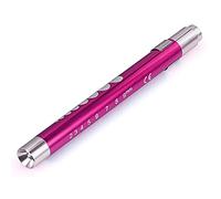 Pluma médica luz LED, linterna antorcha EMT emergencia médica, primeros auxilios, enfermeras, médicos, examen, regalo (rosa)
