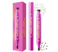 Pluma Para La Creación De Puntos En La Cara | Estampe Point que aparece Cara Capacidad 2.8ml | Herramienta De Maquillaje De Extremo Doble Larga Duración Para Mujeres Efecto Especial De Halloween Y