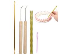 Pluma para máquina de tejer, Ganchos para tejer Accesorios prácticos de | Bolígrafo para tejer Tablas de tejer, herramientas de de lana para principiantes, entusiastas de la artesa