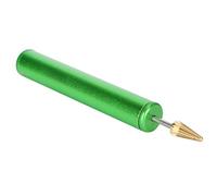 Pluma para Teñir Bordes de Cuero, Herramienta Manual de Aceite para Acabado, Verde - Diseño Duradero, Cabezal de Latón, Ideal para Artesanía en Cuero