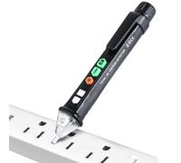 Pluma probador de circuito - Detector de voltaje, detector de disyuntor, alarma de sonido, sensor de cable de alimentación portátil, probador eléctrico sin contacto | Herramienta de diagnóstico fiable