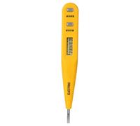 Pluma Probador de Voltaje Eléctrico | Destornillador Probador de Circuito,Voltímetro de Alta Sensibilidad con Doble Función Detección de Cables Bajo Tensión para Verificación de Circuitos