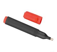 Pluma probadora de conductividad y puesta a tierra para probar la continuidad eléctrica y para la efectividad de puesta a tierra de productos de conexión a tierra - carcasa de plástico, 124 x 18 mm