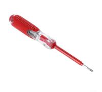 Pluma probadora de voltaje de CA diseñada para rango de 100-500 V con cabezales de destornillador de doble función para resolución de problemas eléctricos