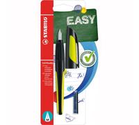 Pluma Stabilo Easy Buddy M Amarillo Negro