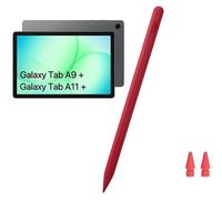 Pluma Stylus Tab A11+ para Samsung Galaxy Tab A11/A9/A9+Plus Tablet Android con carga rápida, precisos lápices S Pencil para pantallas táctiles (Rojo)
