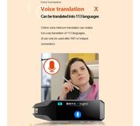 Pluma traductora multifunción de voz, 134 idiomas, color blanco