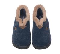 PLUMAFLEX 14236 Zapatilla DE CASA Cerrada CUÑA Mujer Marino 37