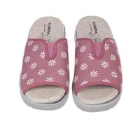 PLUMAFLEX 14506 Zapatilla DE CASA Abierta CUÑA Mujer Rosa 37