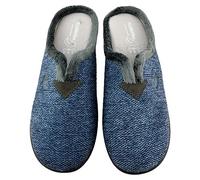 PLUMAFLEX - Zapatillas de casa con plantilla acolchada que se adapta a la anatomía del pie 687248 Sintético HOMBRE color: MARINO talla: 41
