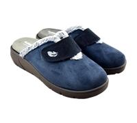 PLUMAFLEX - Zapatillas de casa con plantilla transpirable de alta recuperación que se adapta a la anatomía del pie 758287 Sintético MUJER color: MARINO talla: 36