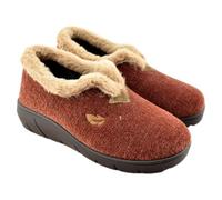 PLUMAFLEX - Zapatillas de casa con Plantilla Transpirable de Alta recuperación Que se Adapta a la anatomía del pie 926214 Sintético Mujer Color: Burdeos Talla: 37