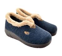 PLUMAFLEX - Zapatillas de casa con Plantilla Transpirable de Alta recuperación Que se Adapta a la anatomía del pie 463230 Sintético Mujer Color: Marino Talla: 41