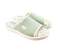 PLUMAFLEX - Zapatillas de Estar en casa con Plantilla de Espuma de Alta recuperación 240464 Sintético Mujer Color: Verde Talla: 38