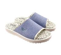 PLUMAFLEX - Zapatillas de Estar en casa con Plantilla de Espuma de Alta recuperación 859447 Sintético Mujer Color: Jeans Talla: 36