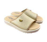 PLUMAFLEX - Zapatillas de Estar en casa con Plantilla de Espuma de Alta recuperación 964283 Sintético Mujer Color: Platino Talla: 39