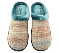 PLUMAFLEX - Zapatillas Muy cómodas con Plantilla Transpirable de Alta recuperación Que se Adapta a la anatomía del pie 777995 Sintético Mujer Color: Verde Talla: 41