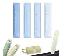 Plumas de cinta de doble cara, doble lateral cinta de pegamento, 4-Pack de manualidades adhesivo pegamento Stick Roller para Scrapbooking, Envoltura de regalos, montaje fotográfico, oficina escolar (C