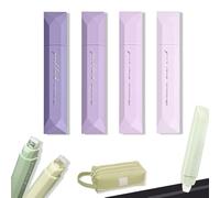 Plumas de cinta de doble cara, doble lateral cinta de pegamento, 4-Pack de manualidades adhesivo pegamento Stick Roller para Scrapbooking, envoltura de regalos, montaje fotográfico, oficina escolar (A