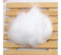 Plumas de ganso de colores naturales, 100-500 unidades, 7-12 cm, para manualidades, bodas, fiestas, manualidades, atrapasueños, color B, 7-12 cm, 100 unidades