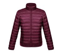 Plumas Ligero Invierno Plumífero Abrigo Hombre Chaqueta Ultraligero Cazadora Plumón Chaquetón Pluma Plumones Talla Grande Rojo M