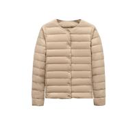 Plumas Ligeros Mujer Plumifero Ultraligero Mujer Plumífero Ligero Mujer Chaqueta Acolchada Plumon Ligera Plumiferos Ultraligero Mujer Abrigo Acolchado Mujer Puffer Jacket Abrigo Plumas Mujer Marrón XL