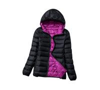 Plumas Ligeros Mujer Plumifero Ultraligero Reversible Mujer Plumífero Ligero Mujer Chaqueta Acolchada Plumon Ligera Plumiferos Ultraligero Mujer Abrigo Acolchado Puffer Jacket Abrigo Plumas Mujer M