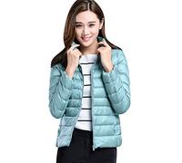 Plumas Mujer Ligero Plumiferos Ligeros Mujer Abrigo Plumas Ultralight Plumon Chaqueta Plumifero Corto Fino Abrigos Señora Chaquetas Invierno Cazadoras Chaquetones Casacas Tallas Grandes Verde
