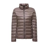 Plumas Mujer Ligero Plumiferos Ligeros Mujer Abrigo Plumas Ultralight Plumon Chaqueta Plumifero Corto Fino Abrigos Señora Chaquetas Invierno Cazadoras Chaquetones Casacas Tallas Grandes Cálido Caqui S