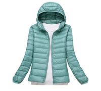 Plumas Mujer Plumiferos Ligeros Mujer Con Capucha Abrigo Plumas Ultralight Plumon Chaqueta Plumifero Ligero Corto Abrigos Señora Chaquetas Invierno Cazadoras Chaquetones Casacas Tallas Grandes Verde