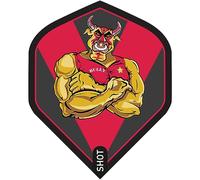 Plumas Shot Darts Standard Michael Smith Bully Boy Red Sf7544