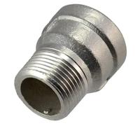 Plumbing Connection 1/8" 1/4" 1/2" SS304 Stainless Steel Male Female Thread Fitting Equal Reducer British Water Pipe 1pcs(3/4") Plumbing Fittings