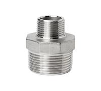 Plumbing connection 1/8” 1/4" 3/8" 1/2" 304 Stainless Steel Male Female Thread fitting Reducer British Water Pipe Adapter(DN15 X DN50)