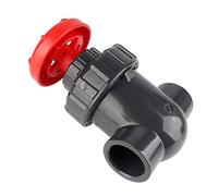Plumbing Fittings Ball Valve PVC Gate Valve Precision Flow Control Sluice Switch for Home Fish Tank DIY UPVC Pipe Joint (Color : Grey Color Size : Inner Dia(Grey Color,Inner dia 25mm) pipe clamps