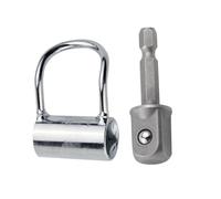 Plumbing Wrench For Tight Spaces, Angle Stop-on Wrench, Water System Maintenance Hand Tool For Tight Space Bathroom Toilet Under Sink Kitchen