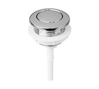 Plumdrop Botón de inodoro para tanque de inodoro, botón de inodoro de 38 mm, botón de inodoro de 38 mm, reemplazo con diámetro de rosca para baño
