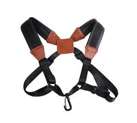 Plumdrop Correa ajustable para el cuello del saxofón, arnés de hombro cómodo, correas de saxofón de hombro dobles para principiantes regulares