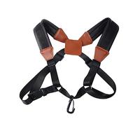 Plumdrop Correa ajustable para el cuello del saxofón, arnés de hombro cómodo, correas de saxofón de hombro dobles para principiantes regulares