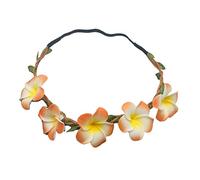 Plumeria Diadema para novia, estilo vintage, hermosa diadema para novia, despedida de soltera, flor artificial