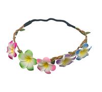 Plumeria - Diadema vintage para novia, hermosa diadema para novia, despedida de soltera, flores artificiales