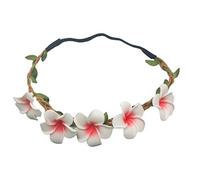 Plumeria - Diadema vintage para novia, hermosa diadema para novia, despedida de soltera, flores artificiales