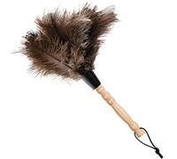 Plumero Atrapapolvo, 32cm Plumero, Plumero de Plumas de Avestruz, Plumeros para el Polvo Mas Vendido, Viene con Mango de Madera Roscado, Adecuado para Habitaciones, Rincones, Estanterías