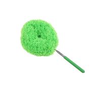 Plumero Atrapapolvo Limpiador de Ventilador de Techo Reutilizable, Cepillo for Polvo de Techo de Mango Largo, Plumero telescópico for telarañas(Green)