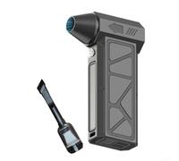 Plumero de aire comprimido de diseño compacto 130000 RPM Turbo ventilador con práctico accesorio de vacío para una limpieza rápida